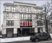  ?? NAIRA DAVLASHYAN / AP ?? A view of the building known as the “troll factory” Saturday in St. Petersburg, Russia. The U.S. government alleges the Internet Research Agency started interferin­g as early as 2014 in U.S. politics.