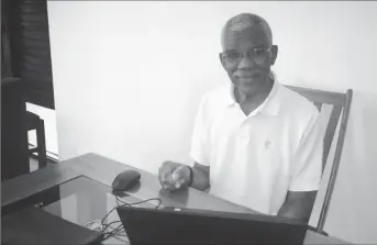  ?? (Ministry of the Presidency photo issued yesterday.) ?? President David Granger