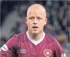  ??  ?? Steven Naismith returned from injury on Sunday.