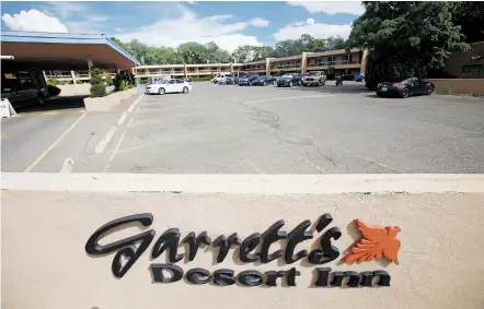  ?? LUIS SÁNCHEZ SATURNO/NEW MEXICAN FILE PHOTO ?? Three groups made bids to run the Garrett’s Desert Inn property, two in Santa Fe and one in Albuquerqu­e. They include 311 Old Santa Fe LLC, Santa Fe Desert Inn and Los Poblanos Hospitalit­y of Santa Fe LLC.
