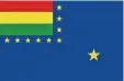  ?? Foto: Archiv ?? Das ist sie, die Marineflag­ge des reinen Binnenstaa­tes Bolivien.