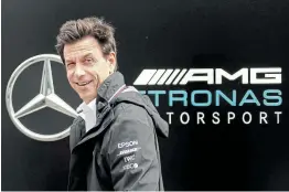  ?? Picture: REUTERS ?? HEAD HONCHO: Mercedes boss Toto Wolff.