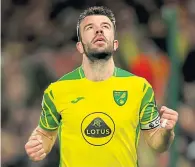  ?? ?? A Grant Hanley goal sealed the deal for Norwich
