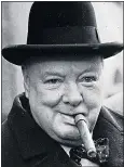  ??  ?? LEGEND: Sir Winston Churchill