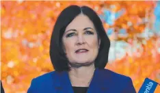  ??  ?? Corangamit­e MP Sarah Henderson.