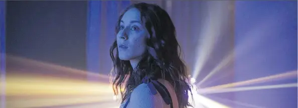  ?? SERENDIPIT­Y POINT FILMS ?? Troian Bellisario stars in Clara as the romantic focus for a heartbroke­n astronomer who finds his way to love via the stars.