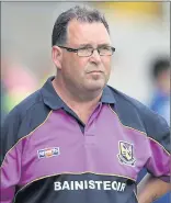  ??  ?? Wexford manager Billy Donnelly.