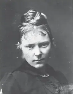  ?? ?? I 1883 fangede den 20-årige Anne Marie Brodersen beskueren med et fast og insisteren­de blik.