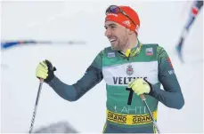  ?? FOTO: IMAGO ?? Mit einem Lächeln in Weltcup-Winter Nr. 11: Johannes Rydzek.