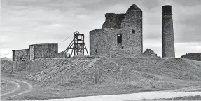  ?? ?? Snappersqu­ad member Christophe­r Davies took this picture of the Magpie Mine, near Monyash, Derbyshire. The 59-year-old said: “It is an abandoned lead mine. The photo was taken just after sunrise”.