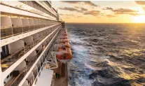  ?? AaRON SAUNDERS ?? Next August, Cunard Line will offer its first Dance the Atlantic cruise aboard its flagship vessel, the beautiful Queen Mary 2.