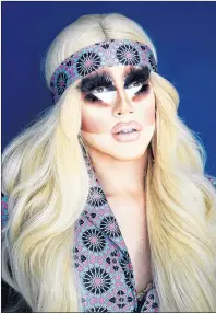  ?? AP PHOTO ?? In this March 23, 2018 photo, Brian Firkus, better known as Trixie Mattel, winner of “RuPaul’s Drag Race All Stars 3,” poses for a portrait in New York to promote her self-released country albums, “Two Birds,” and “One Stone.