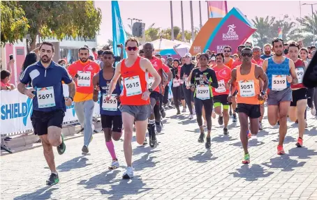  ?? Supplied ?? Set up by the Ras Al-Khaimah Tourism Developmen­t Authority and sponsored by Under Armour, the 16th edition of the race will take place on Feb. 18.