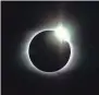  ?? JOSEPH FORZANO /PALM BEACH POST ?? During a solar eclipse, the sun is covered by the moon and the sun’s corona can be seen.