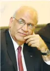  ?? (Marc Israel Sellem/The Jerusalem Post) ?? SAEB EREKAT