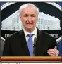  ??  ?? Purdue Pharma and its shareholde­rs “are paying a very steep price,” Deputy U.S. Attorney General Jeffrey Rosen said Wednesday. More photos at arkansason­line.com/1022feloni­es/. (AP/Yuri Gripas)