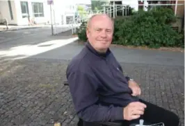  ?? ?? Freddy Ulvseth, regionlede­r i Norges Handikapfo­rbund Agder.
