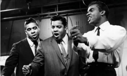  ?? ?? Rudolph Isley, centre, who has died at 84. With brothers O’Kelly (left) and Ron (right), he founded pioneering soul group The Isley Brothers, whose career has spanned over six decades. Illustrati­on: Chris Ware/Getty Images