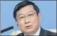  ??  ?? Wang Hongzhang, chairman of China Constructi­on Bank