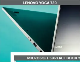  ??  ?? LENOVO YOGA 730