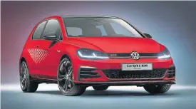  ??  ?? It’s the last hurrah for the seventh generation Golf GTI, which wields Golf R-baiting power.