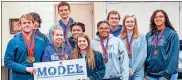  ?? / FCS ?? Model team (alphabetic­al): Tessa Carrol, Emily Gallman, Alexander Hammond, Bryson Kerr, Jacob Landers, Kamya Mayes, Jada McGill, Jake Payton, Camden Reynolds-Mosley and Zoe Wheat.