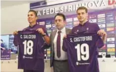  ?? / @CSALCEDOJR ?? Carlos Salcedo ya estuvo convocado para el duelo ante el Chievo Verona que la Fiorentina ganó 1-0.