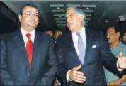  ?? PTI/FILE ?? Cyrus Mistry (left) and Ratan Tata. After Mistry was ousted as chairman of Tata Sons on October 24, he wrote to the board of the group holding company alleging governance lapses
