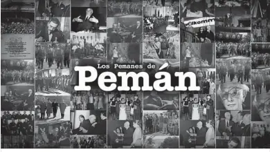  ??  ?? Carátula del documental ‘Los pemanes de Pemán’, con guion de Pedro Ingelmo.