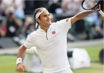  ?? FOTO: REFORMA ?? > Roger Federer es el más ganador en la categoría masculina con 8.