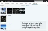  ??  ?? See your photos magically organised into categories using image recognitio­n.