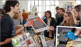  ??  ?? NICE TOUCH: Half the traders at Crafty Fox Market’s one-day events take cards, with contactles­s popular