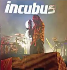  ?? | GETTY IMAGES ?? Incubus encabeza el cartel del festival Northside.