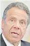  ??  ?? Andrew Cuomo