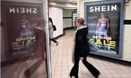  ?? ?? Shein is eyeing a float in London after tougher than expected scrutiny in the US. Photograph: Suzanne Plunkett/Reuters