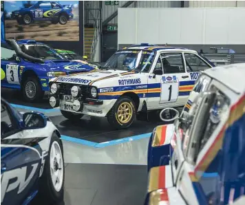  ??  ?? Above: fully restored RS1800 sits proudly among Prodrive’s collection (above right). Clockwise from top right: rallying TR7 served as a wedding car for Mr & Mrs Richards; Aston Martin Racing taking the LMGTE class win at Le Mans in 2017; Richards and Vatanen victorious in the 1981 WRC; at home with the Astons; celebratin­g AMR’S debut win at Sebring in ’05