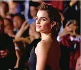  ??  ?? Emma Watson joins the board of the French fashion giant Kering. — AFP