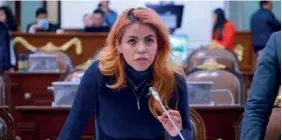  ?? ?? En el Congreso de la Ciudad de México las diputadas coincidier­on en la necesidad de mejorar las políticas públicas para proteger a las mujeres.