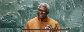  ?? Photo: Contribute­d ?? Rags-to-riches... Solomon Islands Prime Minister Manasseh Sogavare has manoeuvere­d through armed coups, riots and the rise of China during four spasmodic spells as the Pacific nation’s leader.