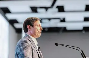  ?? PAIGE TAYLOR WHITE TORONTO STAR FILE PHOTO ?? Patrick Brown, the mayor of Brampton, a former MP and former leader of Ontario’s Progressiv­e Conservati­ves, has been criss-crossing the country, making his case to become the next leader of the Conservati­ve Party of Canada.