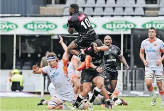  ?? | Steve Haag Sports ?? SIYA Masuku will again play the role of general for the Sharks against Edinburgh.