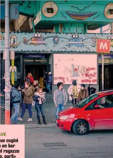  ??  ?? La fermata di Chiaiano: qui ha colpito la baby gang ANSA