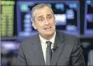  ?? RICHARD DREW / AP ?? Intel CEO Brian Krzanich resigned from a federal jobs panel after Donald Trump’s recent response to violence by white supremacis­ts in Virginia.