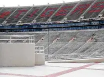  ??  ?? The home of Clemson might be one of many empty stadiums around the country this fall if the pandemic continues raging.