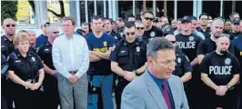  ?? STAFF FILE PHOTO ?? Jack Lokeinsky, shown here in the foreground at a news conference in 2006, was diagnosed with stage four pancreatic cancer last summer. He died Thursday morning.