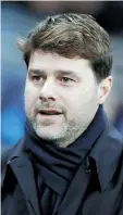 ?? — Reuters photo ?? Tottenham Hotspur manager Mauricio Pochettino emerged as hot favourite to succeed Jose Mourinho, sacked as coach of Manchester United.