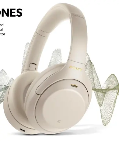  ?? ?? Sony has focused on useful features as well as comfort and sound quality