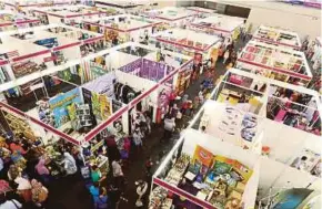  ?? FILE PIC ?? More than 70,000 people visited the Halfest Malaysia event last year. More activities have been planned for this year’s event, including business-matching sessions and pocket talks.