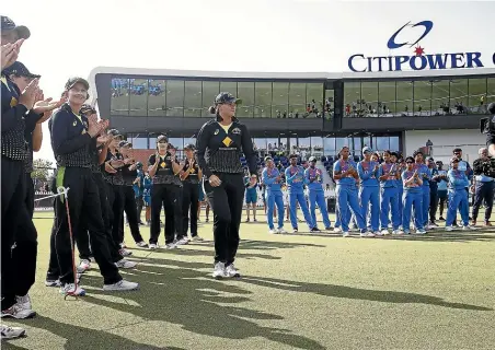  ?? GETTY ?? Australian and India will play the opening match of the Twenty20 Women’s World Cup in Sydney next week, a tournament which has the ICC’s anti-corruption unit on guard.