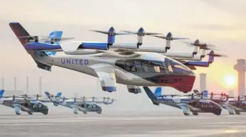  ?? PROVIDED ?? United plans to offer air taxi service between O’Hare Airport and the Illinois Medical District.
